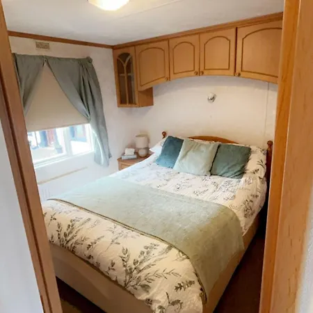 Farm Caravan On Working Farm *