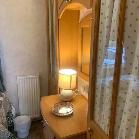 Farm Caravan On Working Farm