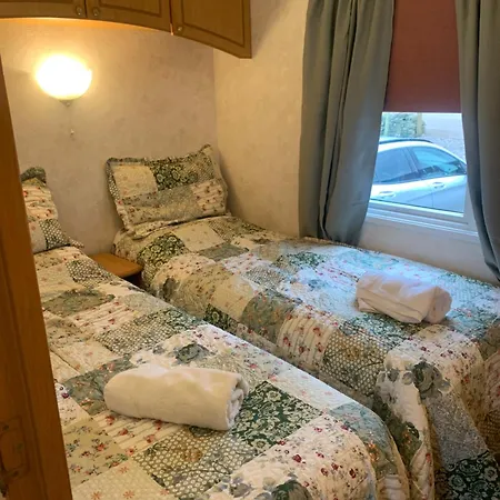 Farm Caravan On Working Farm *